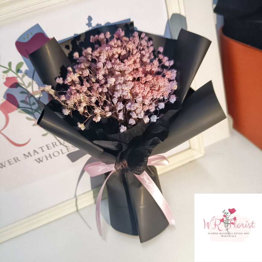 Ready Stock Colors Dried Baby Breath Mini Bouquet Dry Flower Coloured