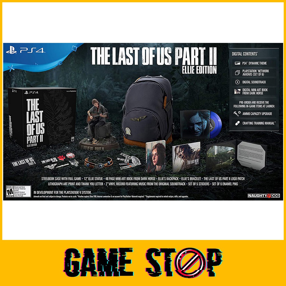 last of us 2 ps4 collector's edition