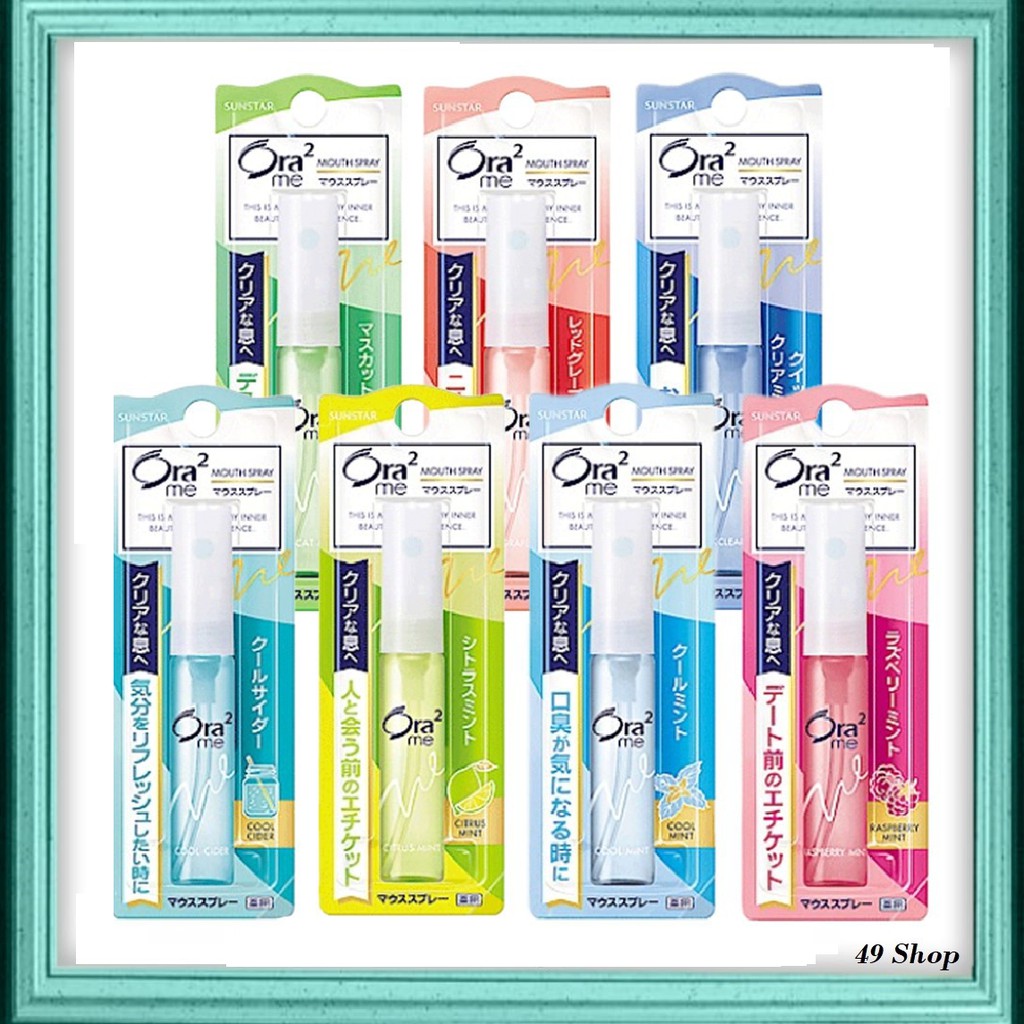 【ready Stock】 Sunstar Ora2 Me Breath Fine Mouth Spray 6ml 皓乐齿净澈口气清新剂 