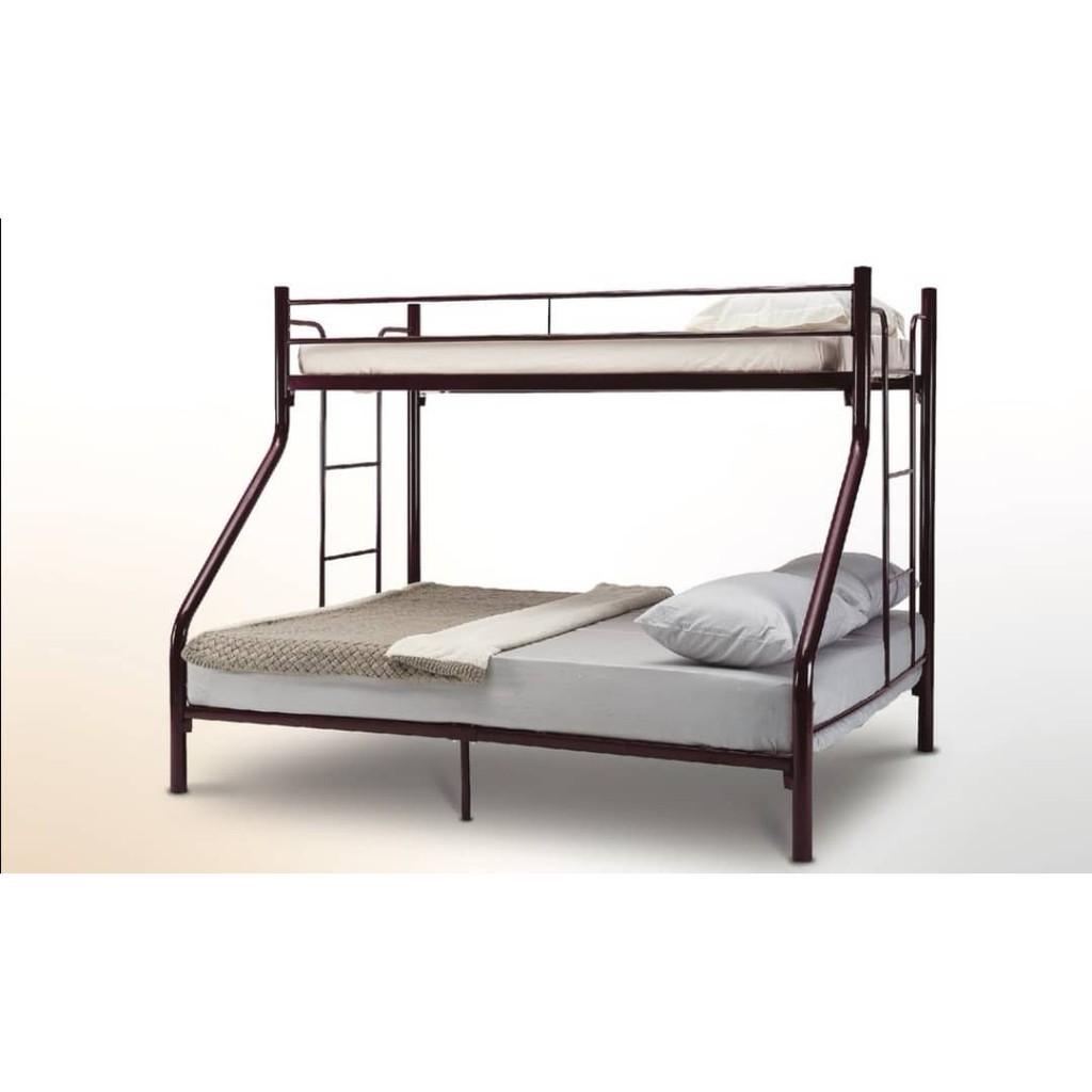 [FREE SHIPPING] Double Decker Metal Bunk Bed Katil 2 Tingkat Double