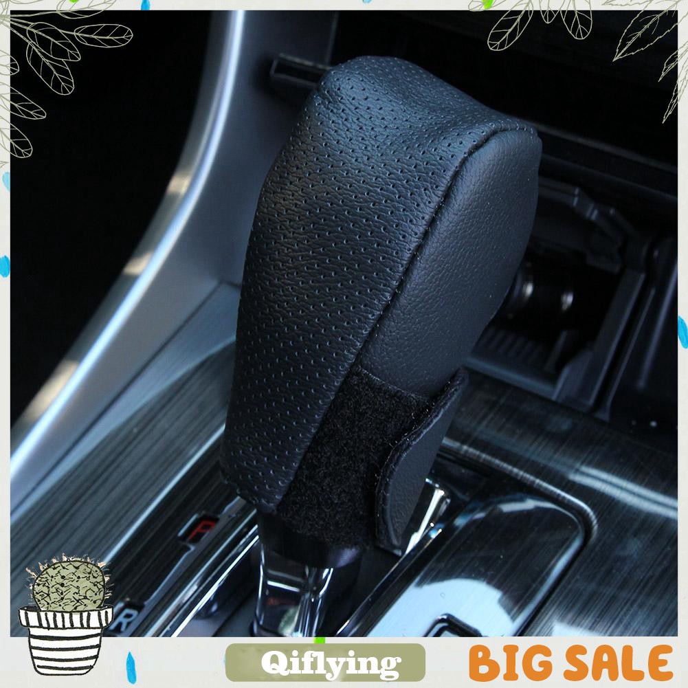 6 speed style 1 Premium ABS PU Leather Steel Car Gear Shifter Lever Shift Knob Unique Stylish Manual Speed Shift Knob 