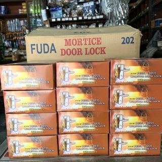Fuda Mortice Door Lock 202 Mortise Grill  Door 2 Lever 