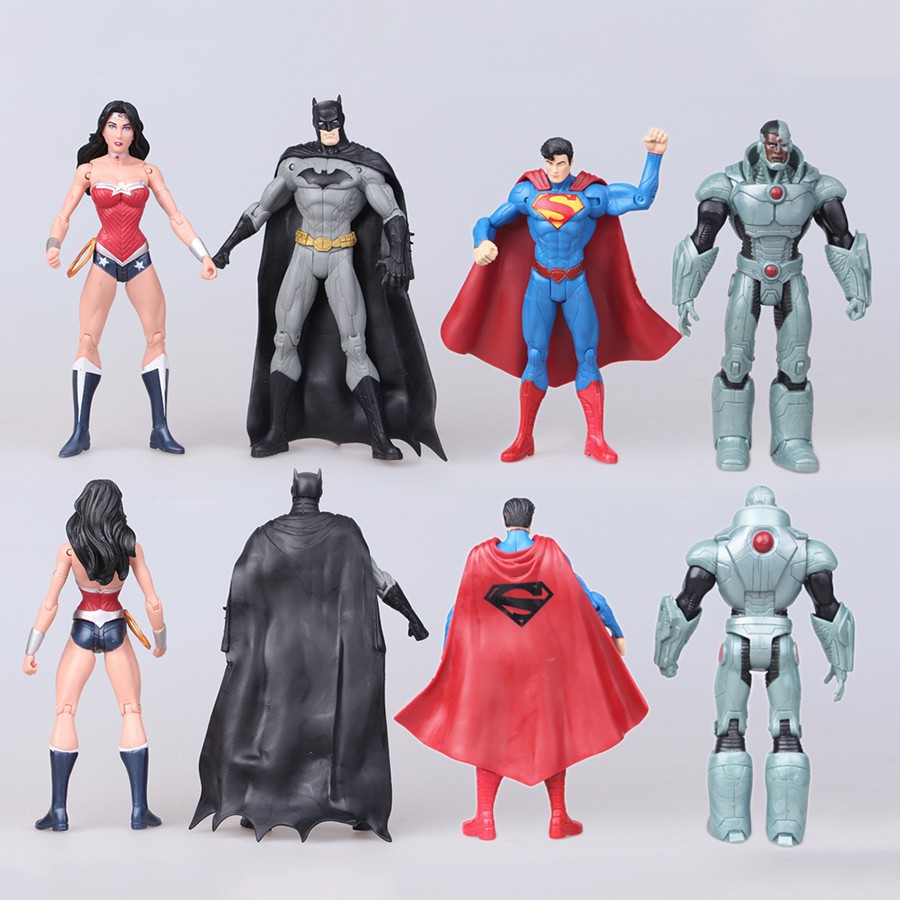 dc icons justice league 7 pack