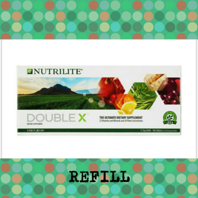 AMWAY NUTRILITE DOUBLE X multivitamin /Concentrate 31 day supply Shopee Malaysia