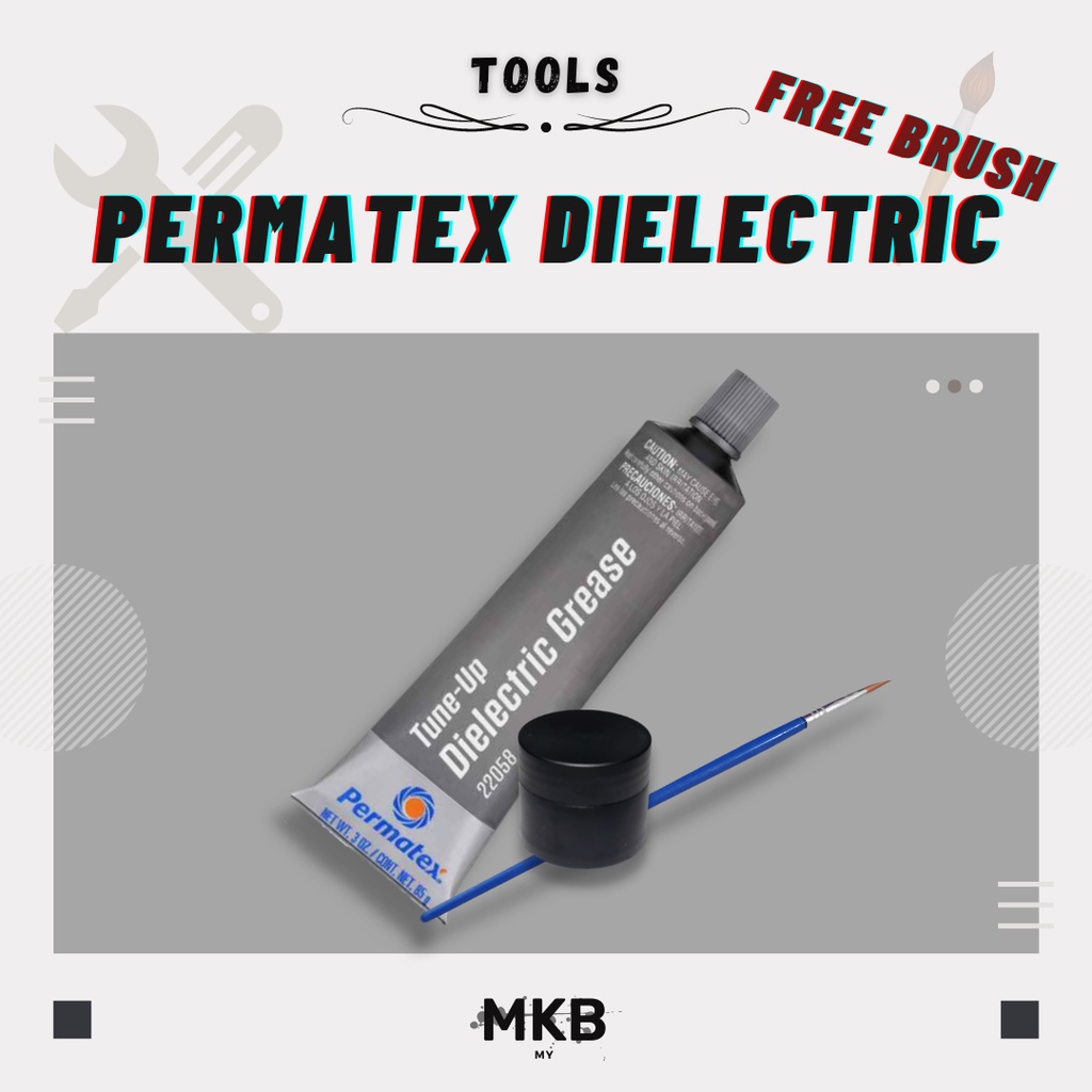 [READY STOCK] Permatex Dielectric Grease Lube 10g for Mechanical