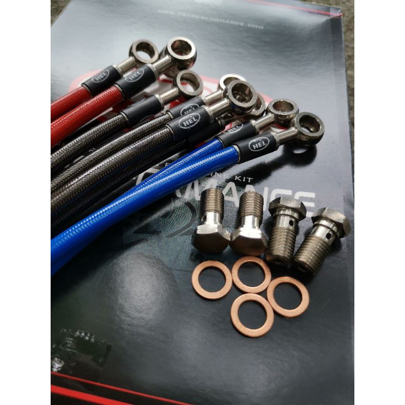 Original hel brake hose for y15 rs150 lc135 rxz nvx mt15 r25 dash front