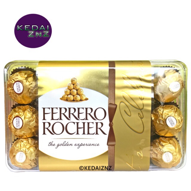 Chocolate FERRERO ROCHER Box T30 375g Coklat | Shopee Malaysia