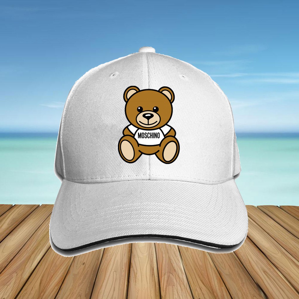 moschino teddy bear hat