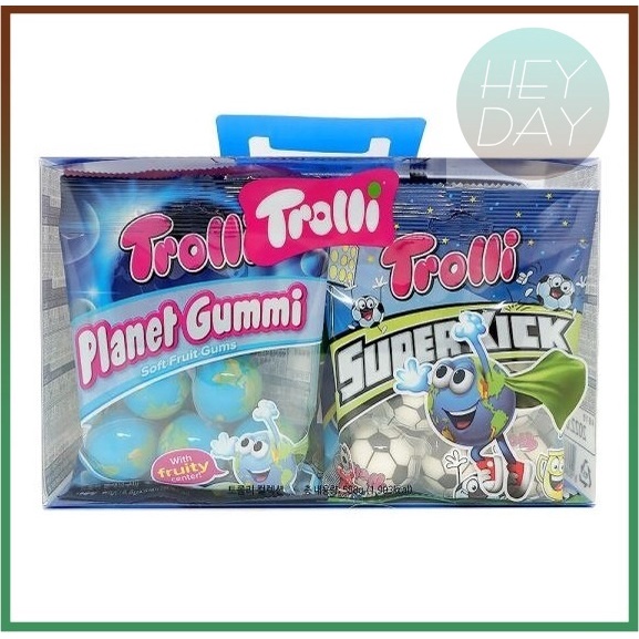 Trolli Best Collection 588g 6 Types/Earth Jelly/Snack Gift/Jelly/Gummy