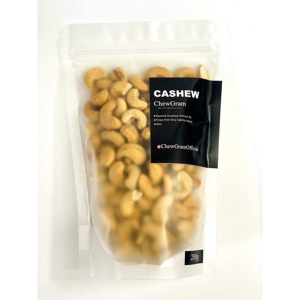 ChewGram Healthy Nut Roasted Cashew Gajus Panggang Shopee Malaysia