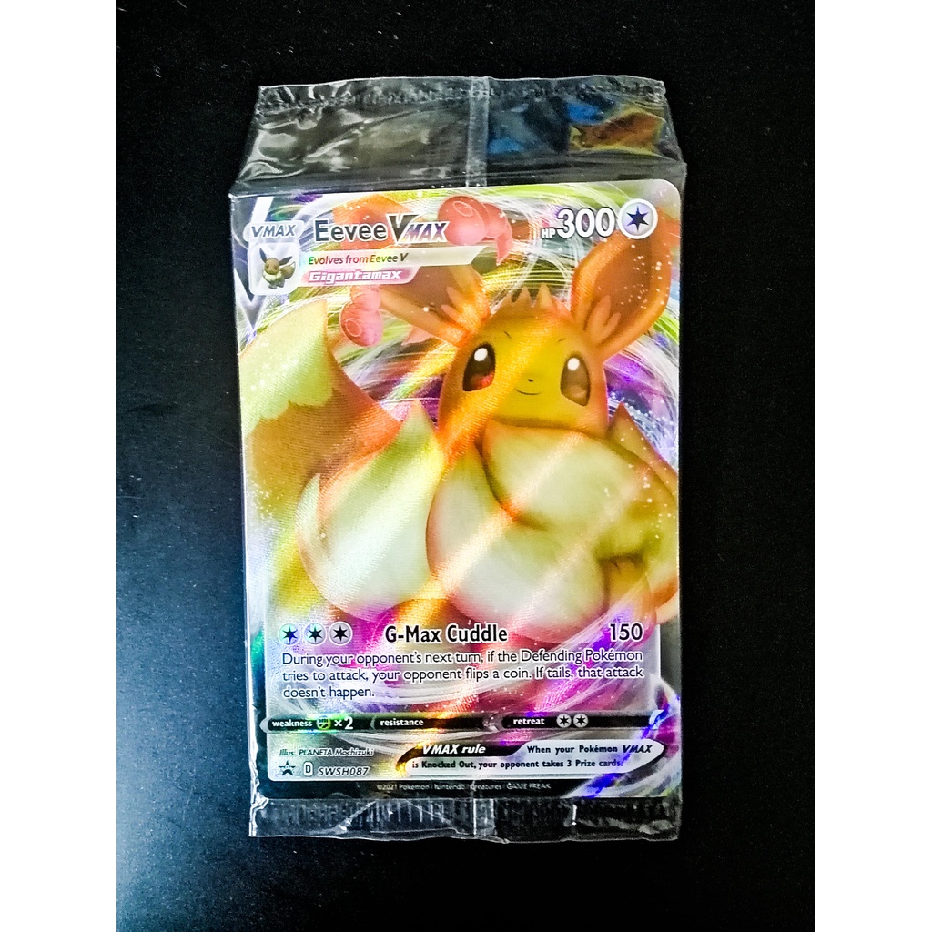 Eevee VMAX - SWSH087 - Full Art Promo (Sealed) | Shopee Malaysia