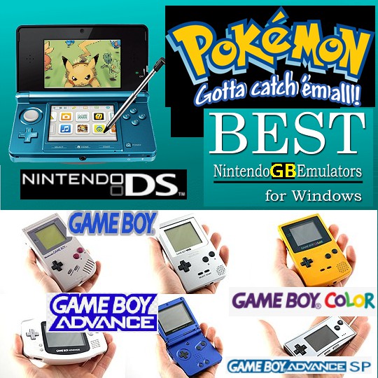 Pc Game Pokemon Roms Gb Gba Ds Emulator Shopee Malaysia
