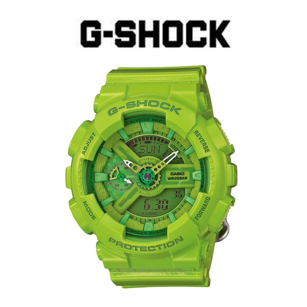 light green g shock