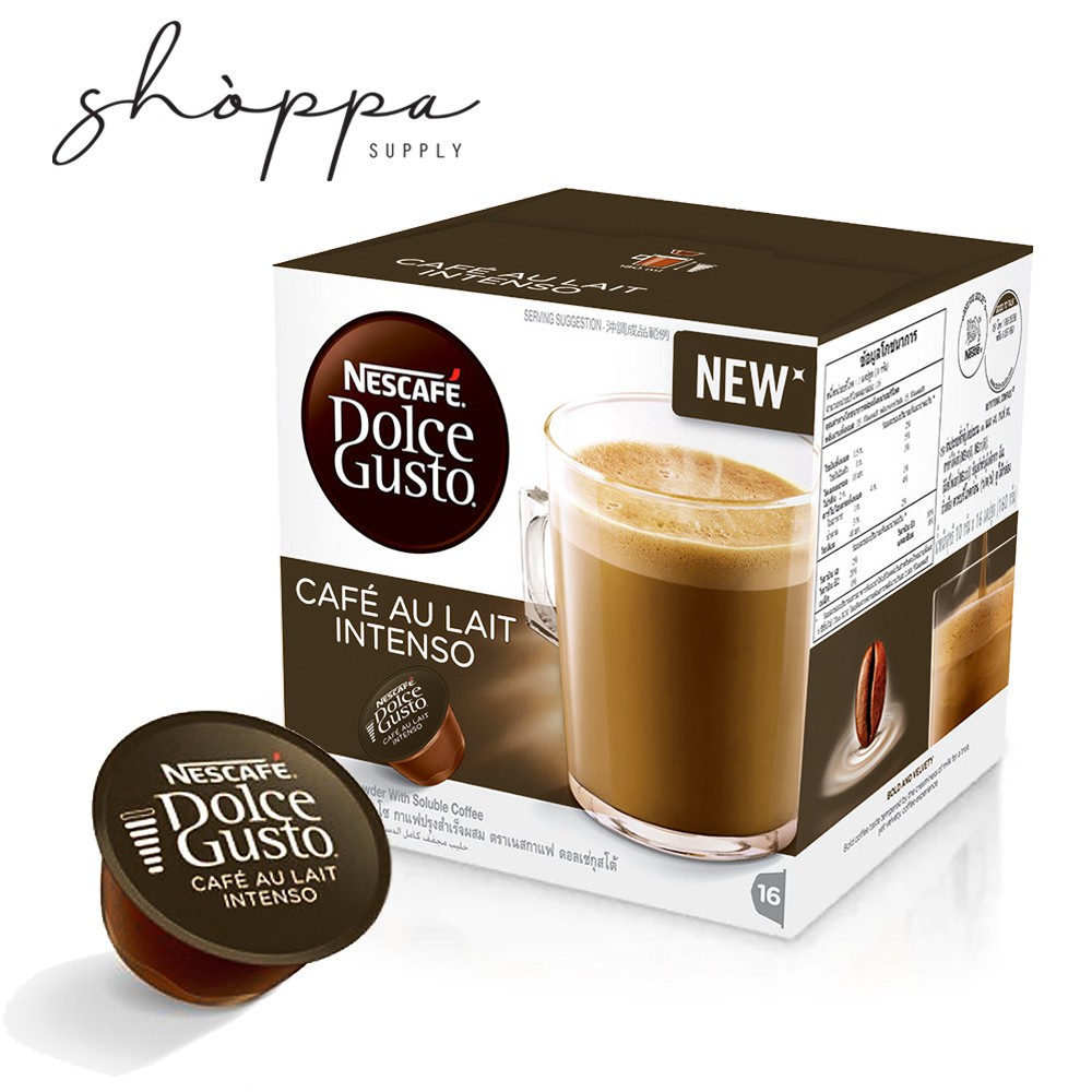 SHOPPA Nescafe Dolce Gusto Cafe Au Lait Intenso 16