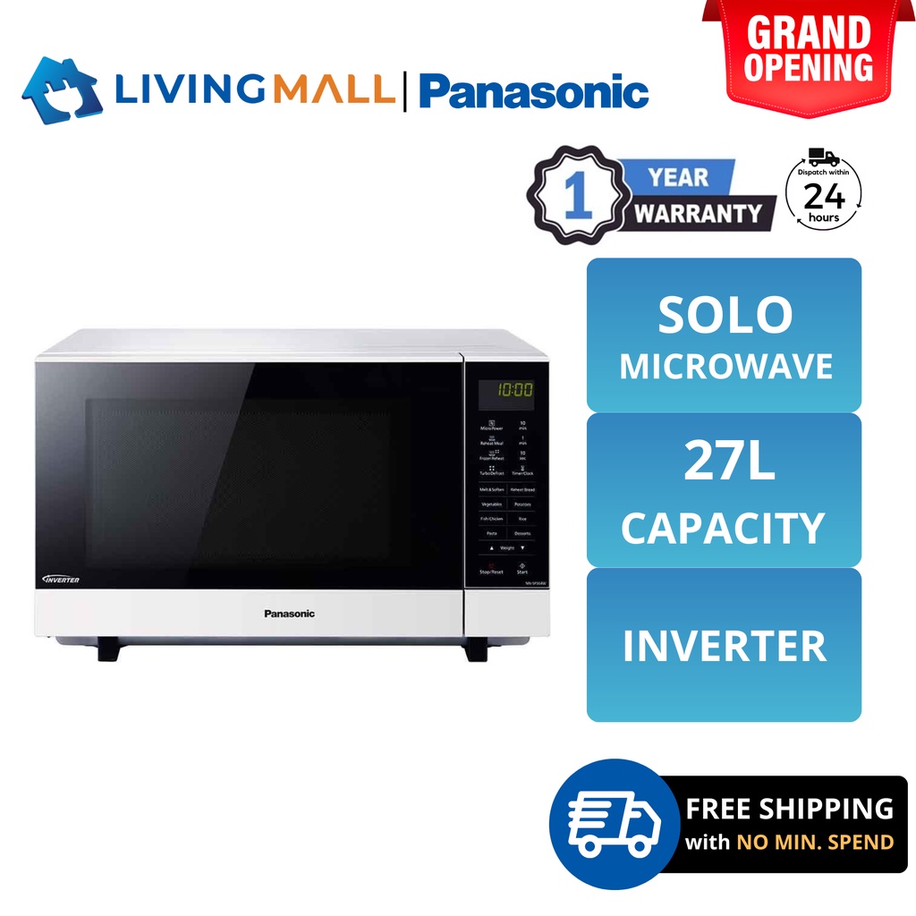 Panasonic NN-SF564W Microwave Oven (27L) NN-SF564WMPQ NN-SF564 Large Capacity Cooking Ketuhar Elektrik Oven 微波炉