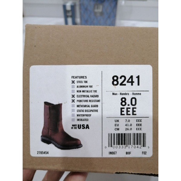 %ORIGINAL RED WING PECOS BOOT 7UK 8US/ 8UK 9US 8241