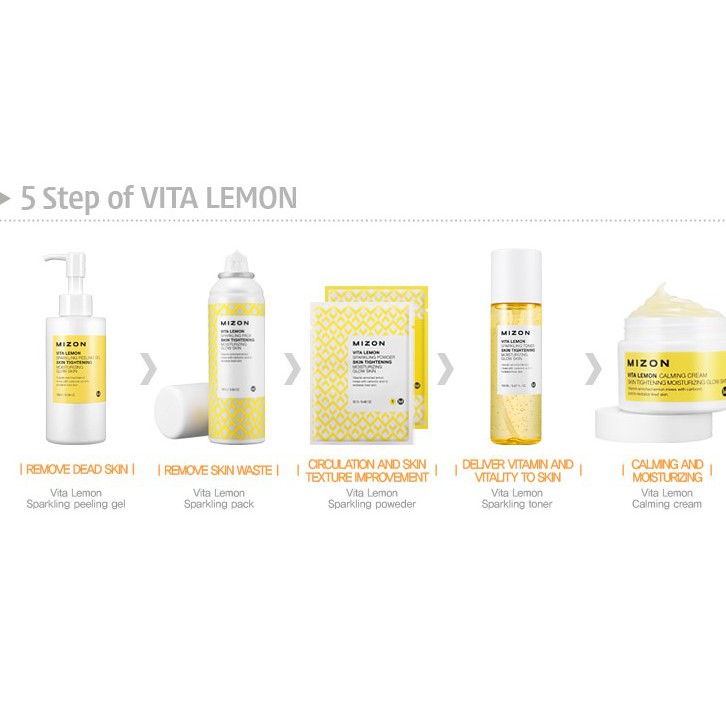 mizon vita lemon sparkling toner