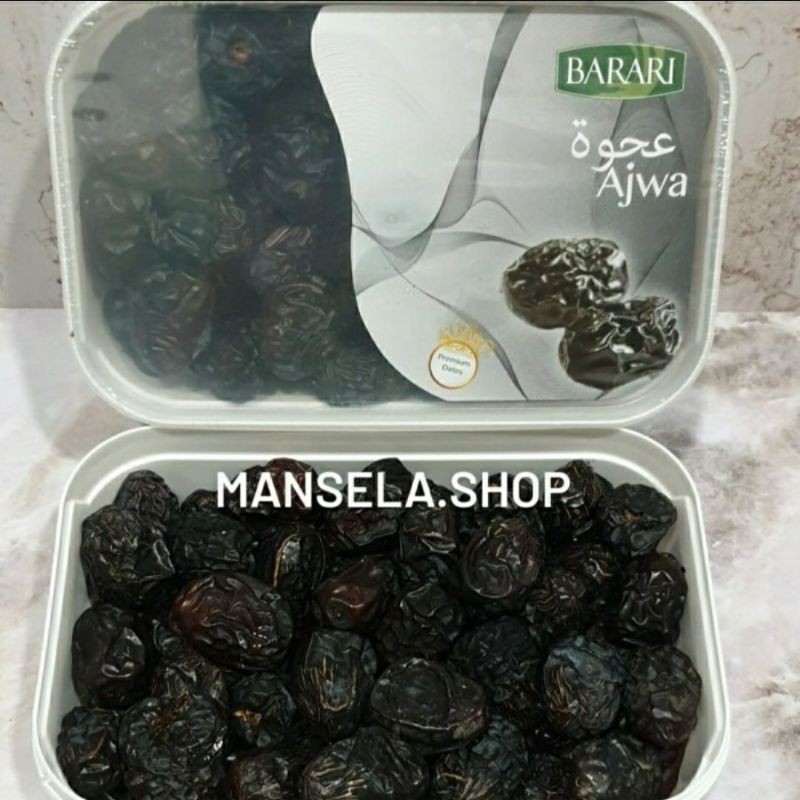 Ajwa Barari Dates Packaging 500 gr x 12 pac. New Stock Expired mei 2023