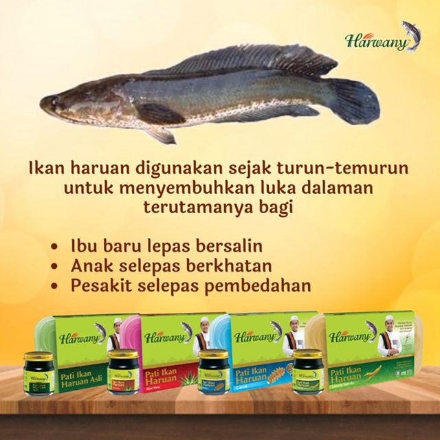 Harwany Pati Ikan Haruan Asli 75mlx6 1botol Exp 12 2023 Shopee Malaysia