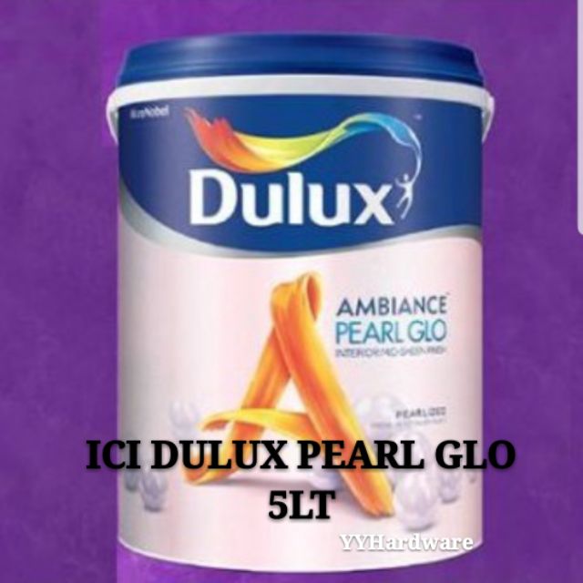 100 ORIGINAL 5LT ICI DULUX AMBIANCE PEARL GLO INTERIOR 