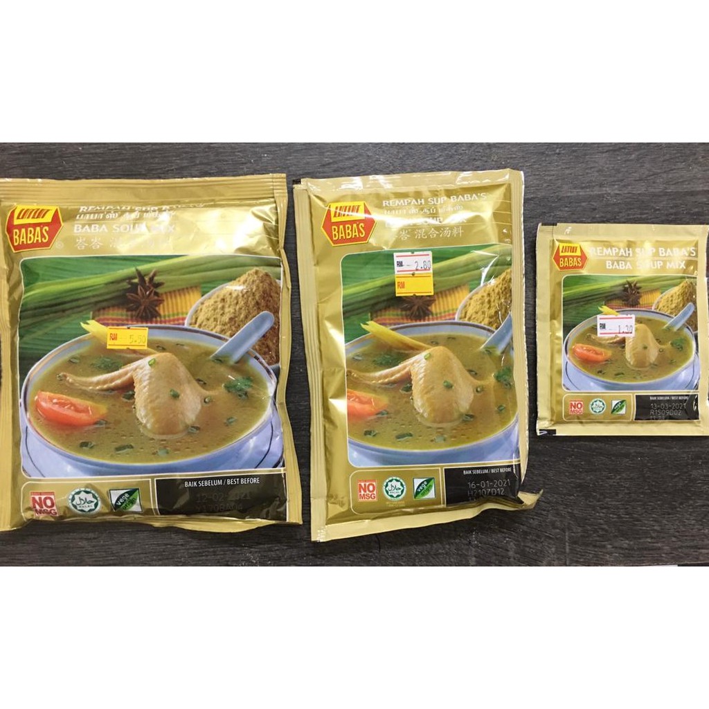 Buy Babas Rempah Sup 250g 125g 25g Seetracker Malaysia