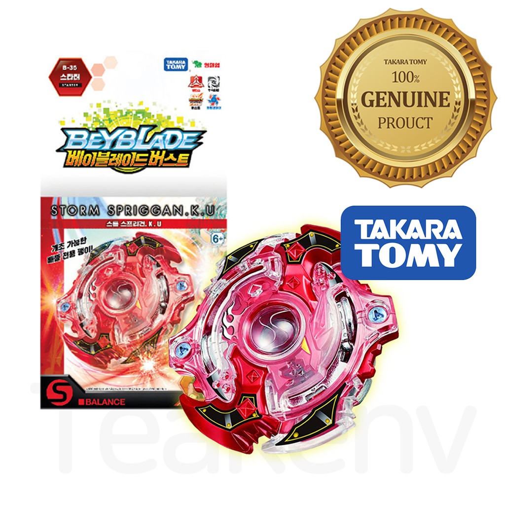 Beyblade Burst B 35 Storm Spriggan K U Takara Tomy Shopee Malaysia