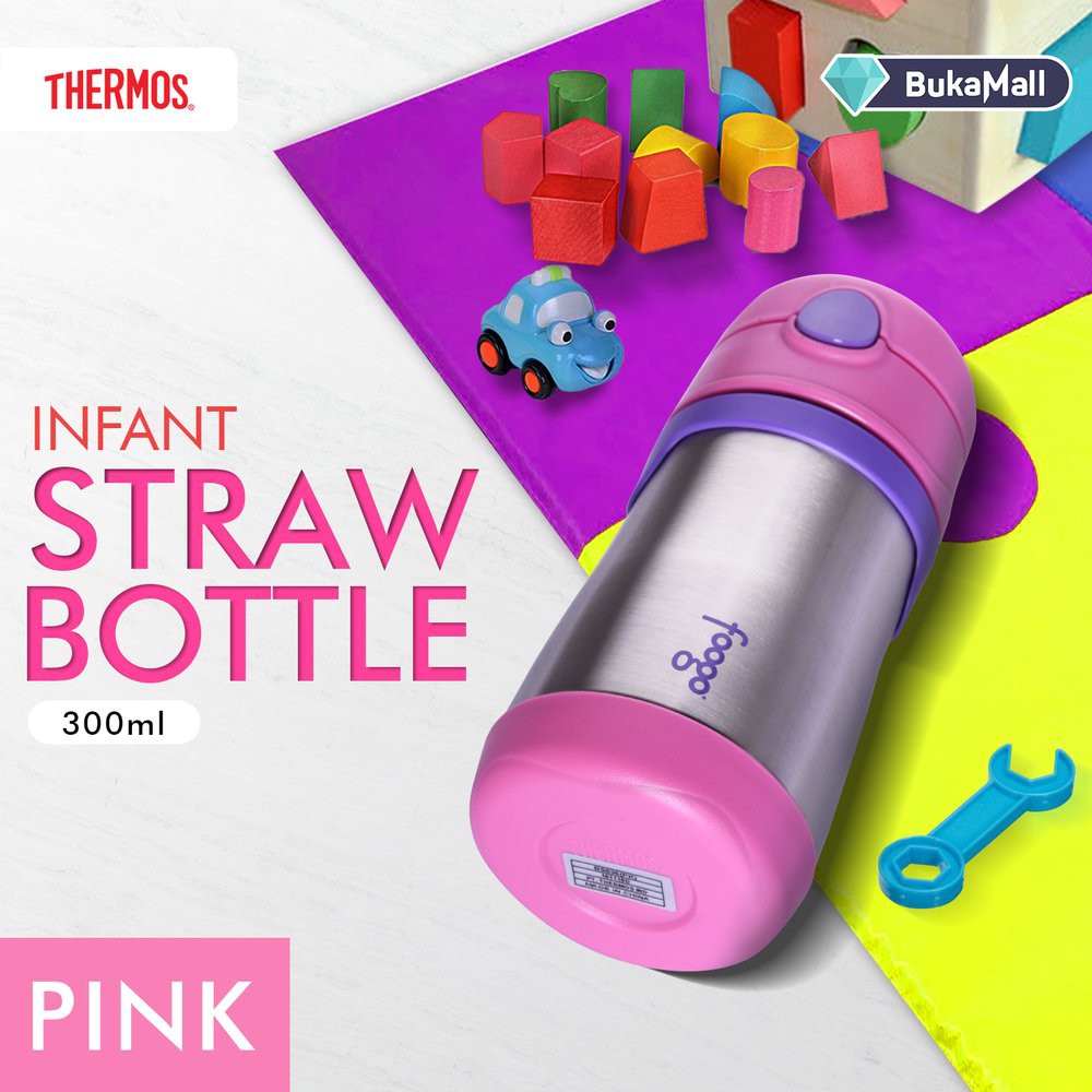 🔥New Stock🔥Thermos Foogo Straw Bottle 300ml Shopee Malaysia