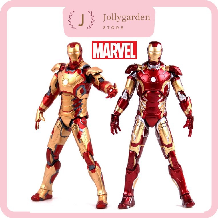 Marvel Ironman MK46 MK43 Super Hero The Avengers Action Figures Model Toys Gifts 