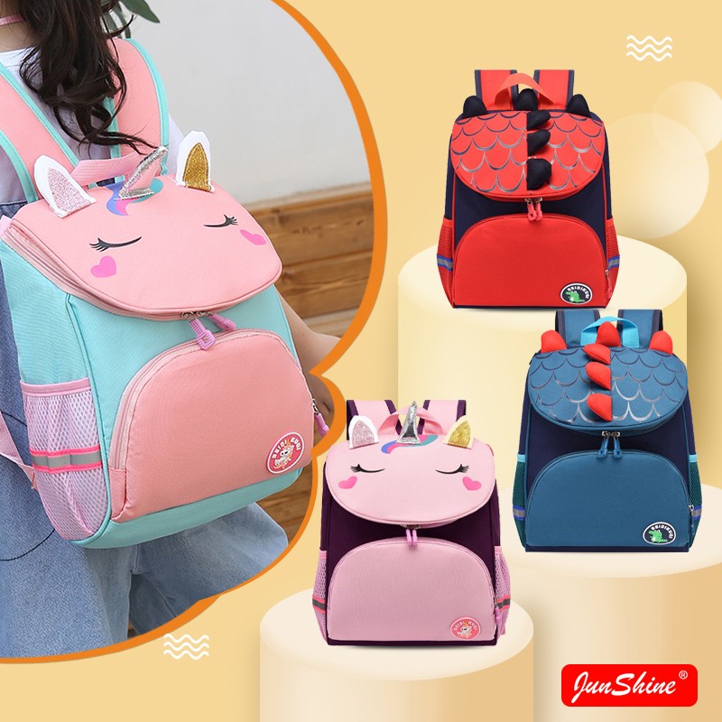 Kids Cartoon Bag Lightweight Unicorn School Bag For Girl Preschool Bag  Cartoon Dinosaur School Backpack For Boy Kindergarten Bag Beg Sekolah  Perempuan 儿童書包 | Shopee Malaysia