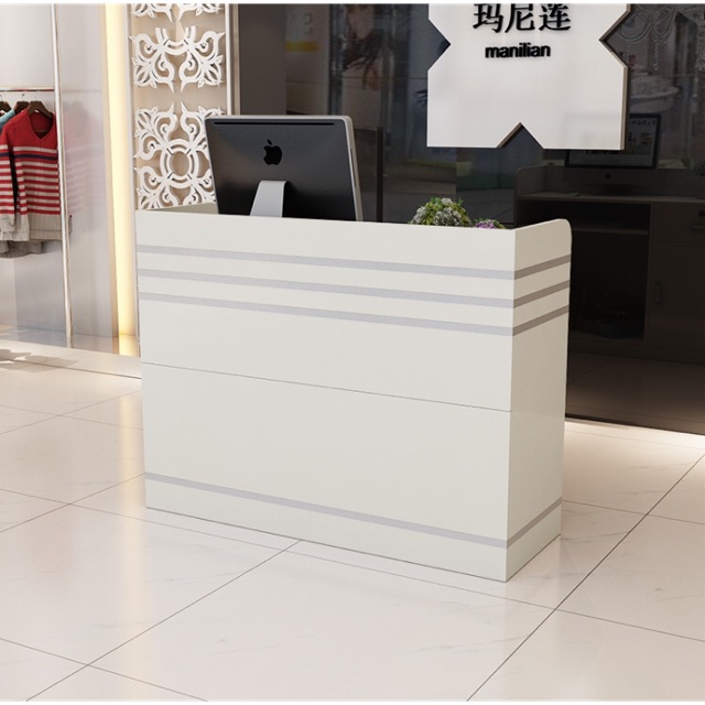 Cashier counter simple modern small clothing store convenience salon ...