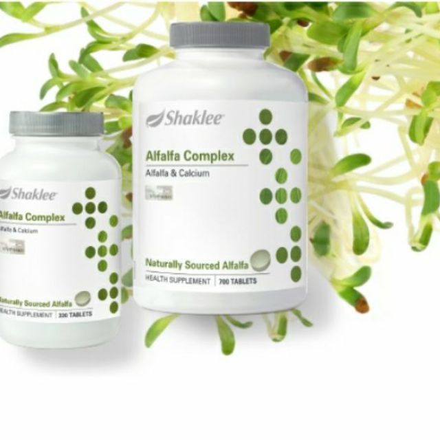 SHAKLEE ORIGINAL Alfalfa Complex (Alfalfa & Calcium) Shopee Malaysia