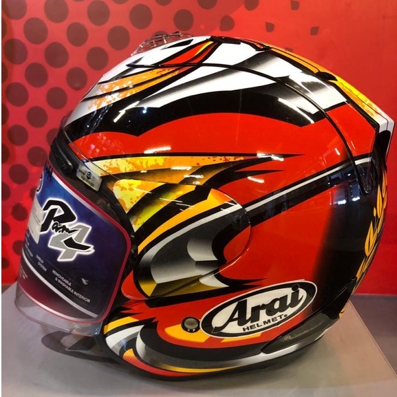 Helmet Tsr Arai Open Face G818 Pu Black Nakagami Ram4 Shopee Malaysia