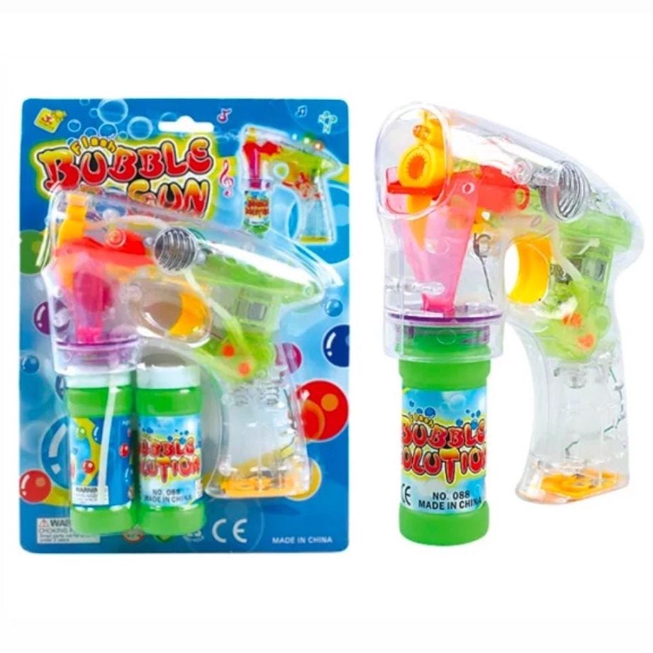 Flashing Bubble Gun With Led (1 Unit) 