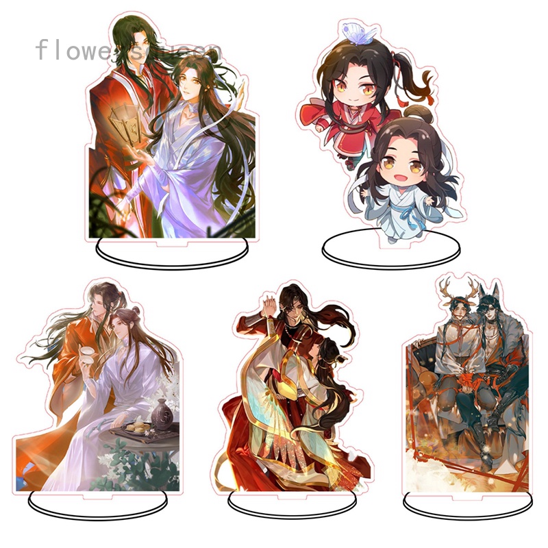 flowersqueen Heaven Official's Blessing Anime Acrylic Stand Figure Model  Plate Holder Desk Decor | Shopee Malaysia