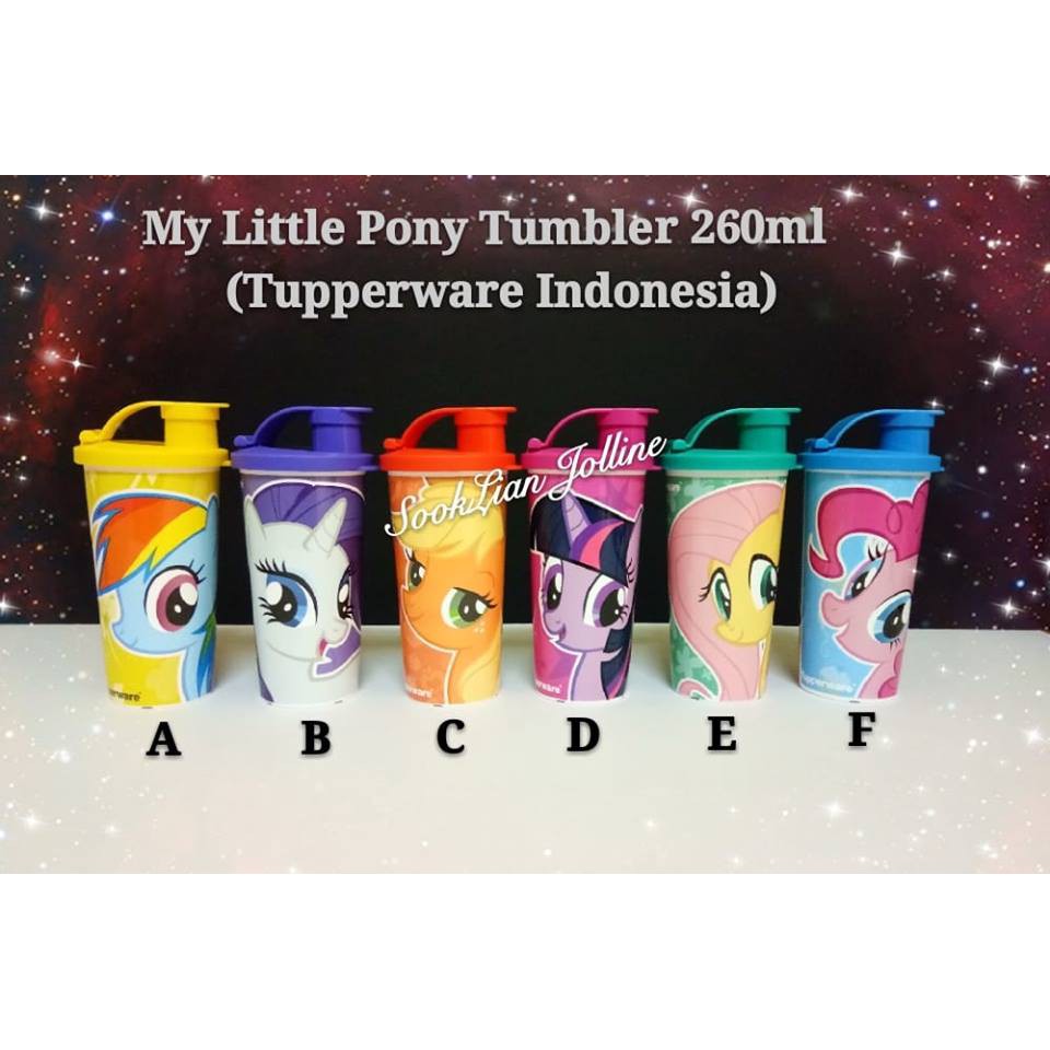 little pony tupperware