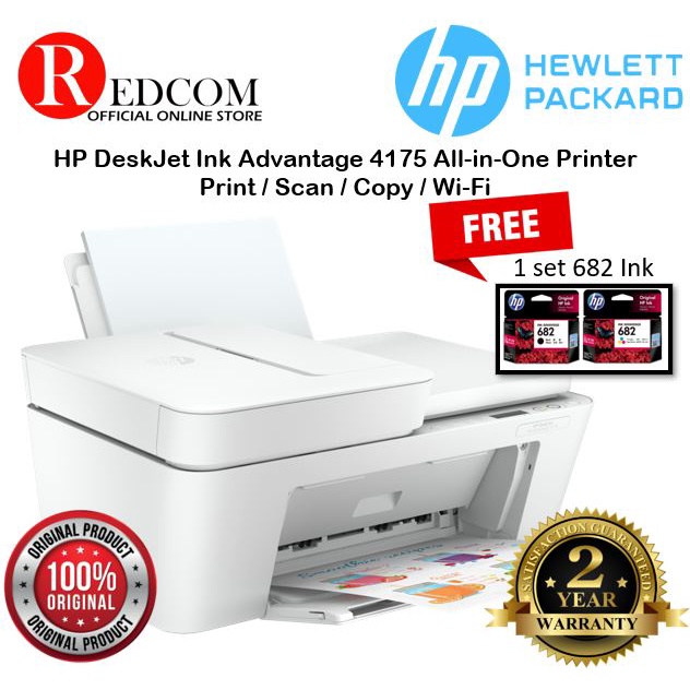 HP DeskJet Ink Advantage 4175 All-in-One Printer | Shopee Malaysia