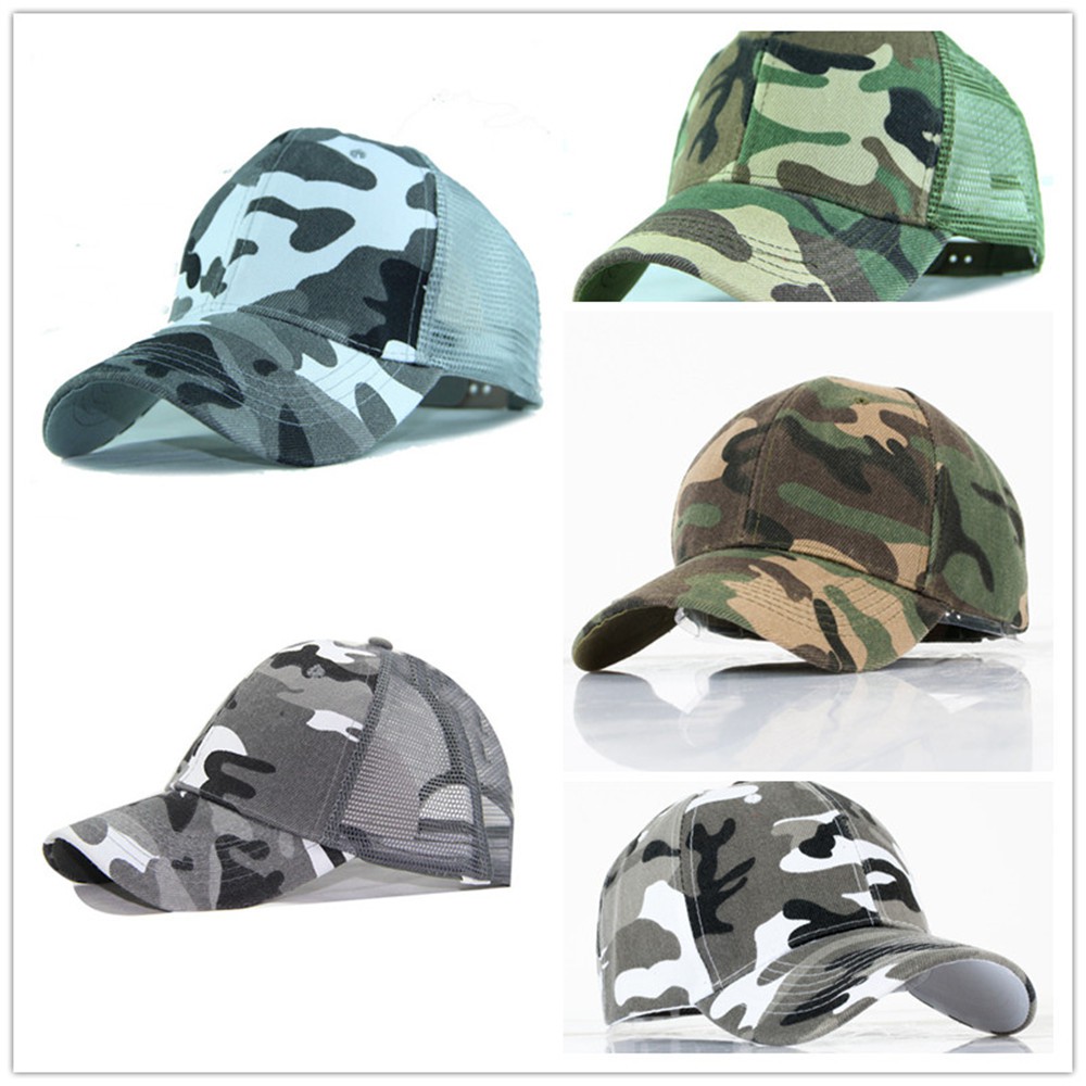 camouflage sports hats