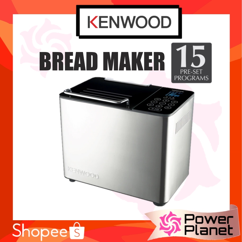 Kenwood Bm450 Bread Maker 15 Pre Set Programs Shopee Malaysia