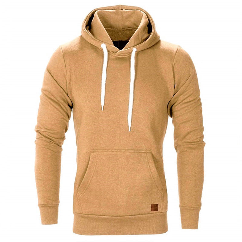 plain khaki hoodie