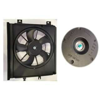 RADIATOR FAN GUARD W/MOTOR ASSY ORI DENSO -PERODUA BEZZA 