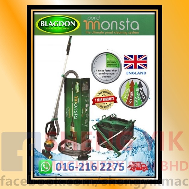 Shengyik BLAGDON Pond Monsta The Ultimate Pond Cleaning System Pond