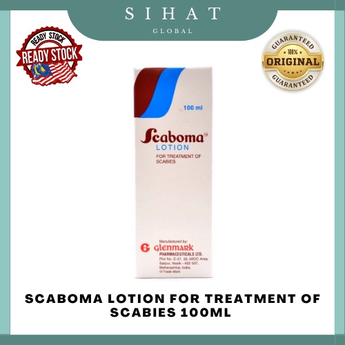 Scaboma Lotion For Treatment Of Scabies 100ml Exp1124 Shopee Malaysia 