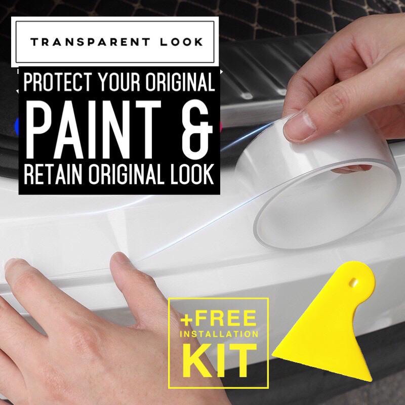 Paint protection film (PPF) car sticker JAPAN TECHNOLOGY transparent PPF to protect from scratches