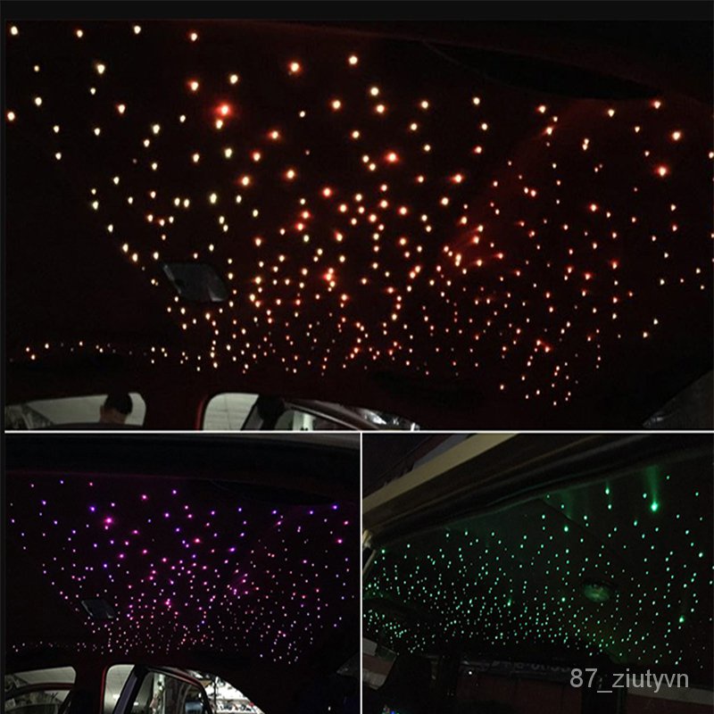 Car Led Interior Lights Starry Sky Ceiling Light Auto Accessories Lamp Roof Star Fiber Optic Le Effect Ee Malaysia - How To Get Star Ceiling In Car