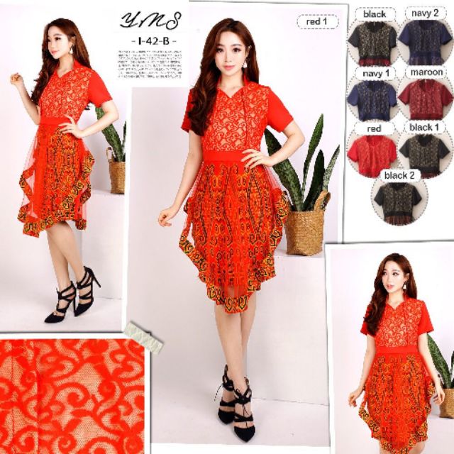 pua kumbu short dress