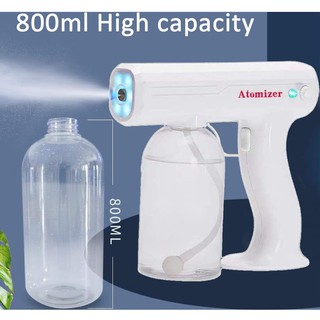 [SIMHOA] 800ml Portable Disinfectant Fogger Nano Sanitizer Sprayer ...