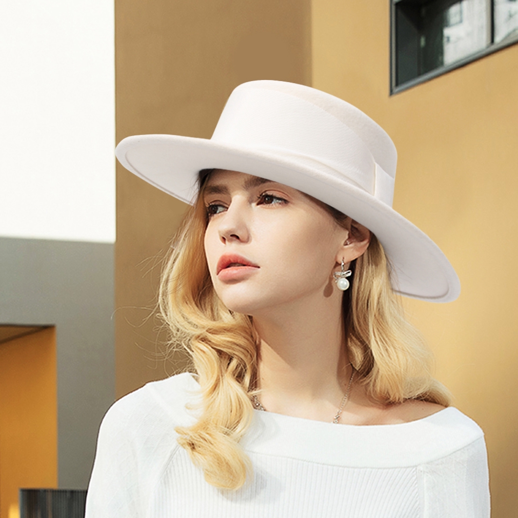 flat boater hat