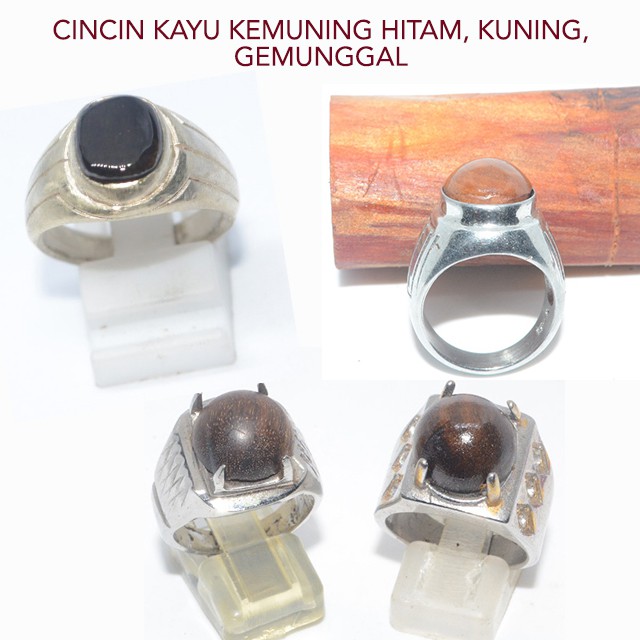 Cincin Kayu Kemuning Hitam Kayu Kemuning Kuning Kayu Gemunggal Raja Kayu Tas Jantan Hutan Shopee Malaysia