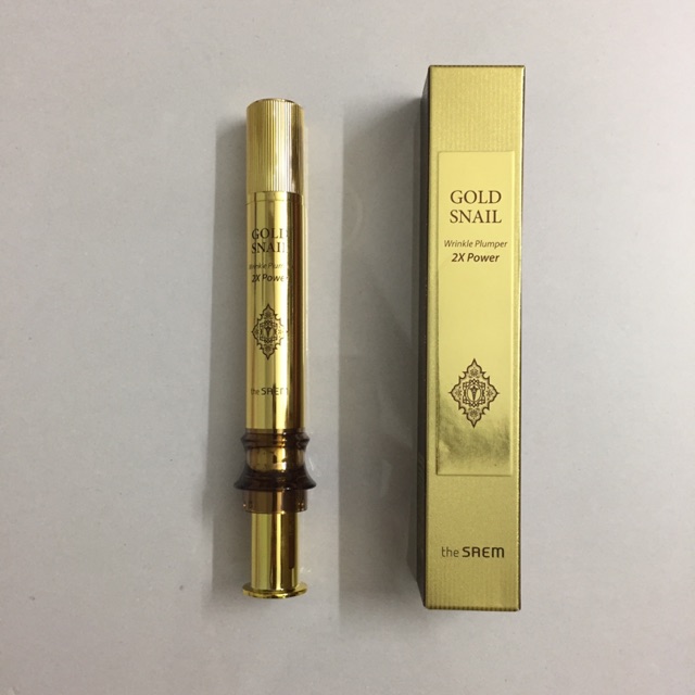 The SAEM Gold Snail Wrinkle Pumpler 2X Power | Shopee Malaysia