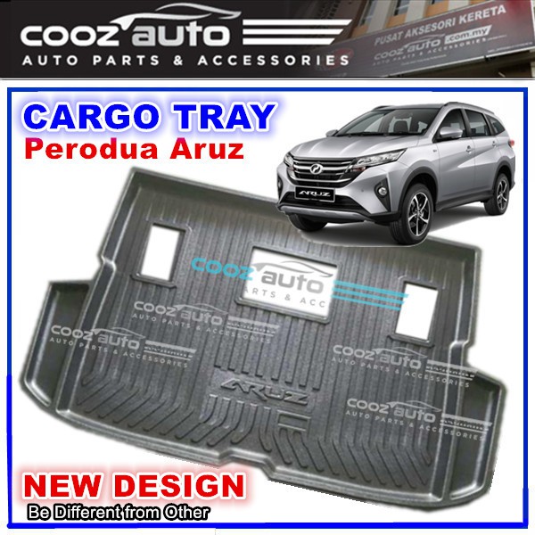 Perodua Aruz Luggage Boot Cargo Tray H Model Shopee Malaysia